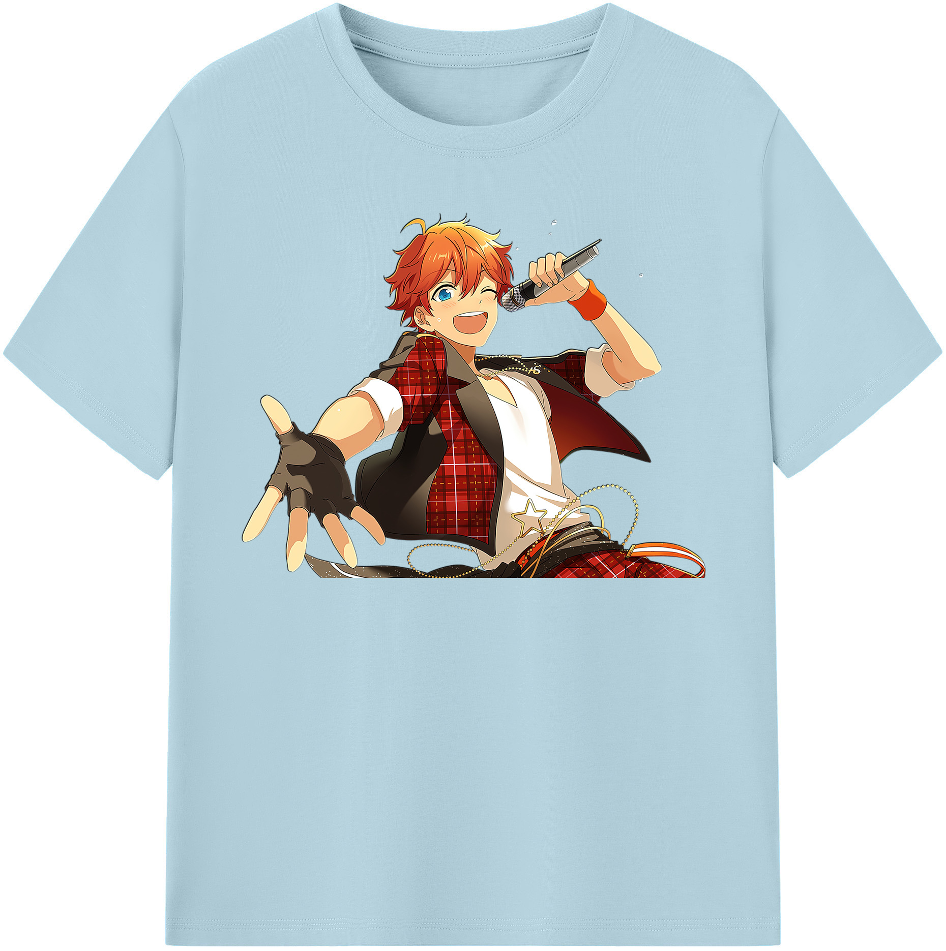 （画像用） あんさんぶるスターズ! Ensemble Stars 綿100％半袖Tシャツ（フロントプリント）